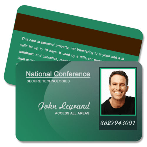 Access control transponder card - A3M