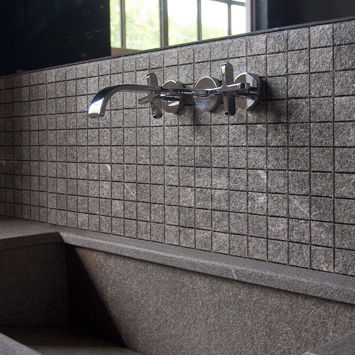 Natural stone mosaic tile - millimetri4 s.r.l. - piasentina stone / high-gloss / matte