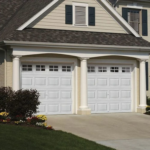 Sectional garage door - CLASSIC™ - Copy door - steel / galvanized ...