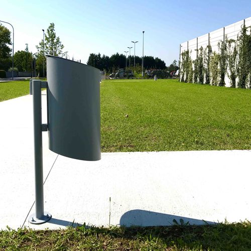 Public trash can - CHEAP - THE ITALIAN LAB SRL - floor-standing / sheet steel / without lid