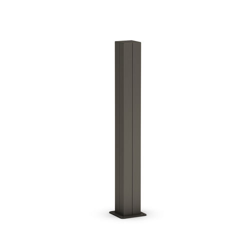 Security post - SQUARE 900 - THE ITALIAN LAB SRL - removable / galvanised steel / powder-coated steel