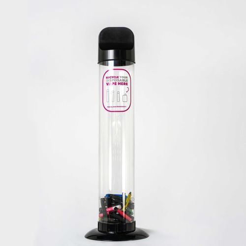 Polyethylene trash can - RECY VAPE - THE ITALIAN LAB SRL - polycarbonate / indoor / recycling