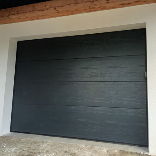 Sectional garage door - GYT - aluminum / automatic / 1 leaf
