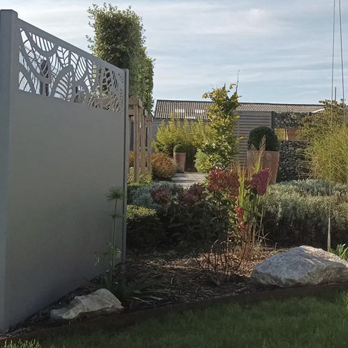 Exterior fitting decorative panel - Ambellya Jungle - GYT - construction / sustainable / aluminum