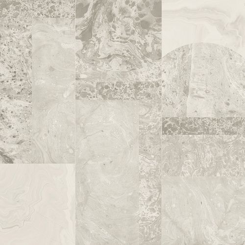 Contemporary wallpaper - ALICANTE WHITE - Masureel Distribution BVBA - plain / marble look / non-woven