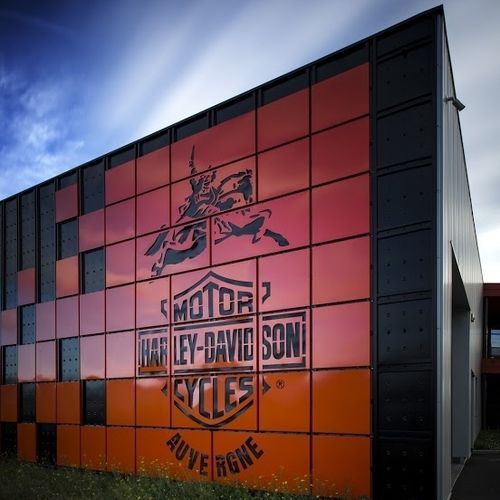Panel cladding - GRANITE® HDS  - ArcelorMittal Europe – Flat Products - steel / polyester / vertical