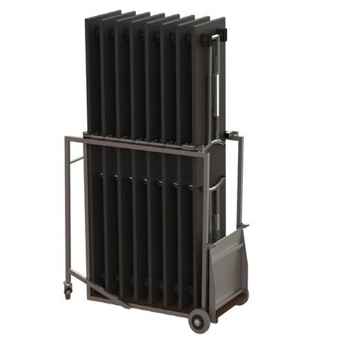 Table trolley - VERTICAL DOLLY - Mott Mobile Systeme GmbH &Co. KG - commercial / steel / aluminum