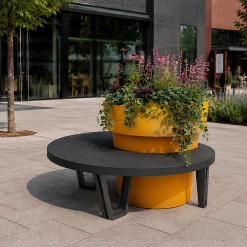 contemporary bench - Terra Group