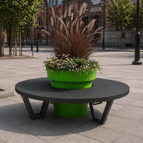 contemporary public bench - Terra Group