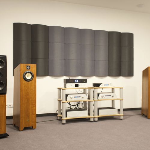 Wall-mounted sound-absorbing panel - PACK PR&Eacute;CISION GRANDE SALLE - PYT Audio - for ceiling / for false ceiling / hanging