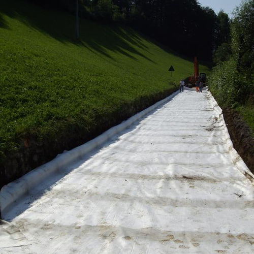 Non-woven geotextile - GEOTEX R/GEOTEX RC - Viganò Pavitex - polyester / reinforcement / protection