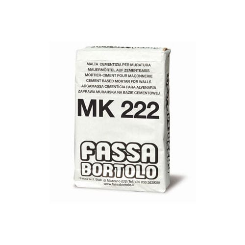Leak-proofing mortar - MK 222 - Fassa Bortolo - assembly / for masonry / lime