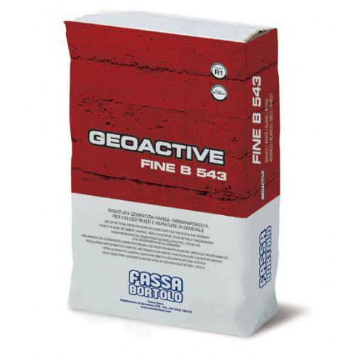 Smoothing coating - GEOACTIVE B 543 - Fassa Bortolo - indoor / outdoor / for wall