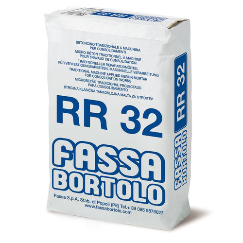 Repair mortar - RR 32 - Fassa Bortolo - for concrete / for masonry / cement