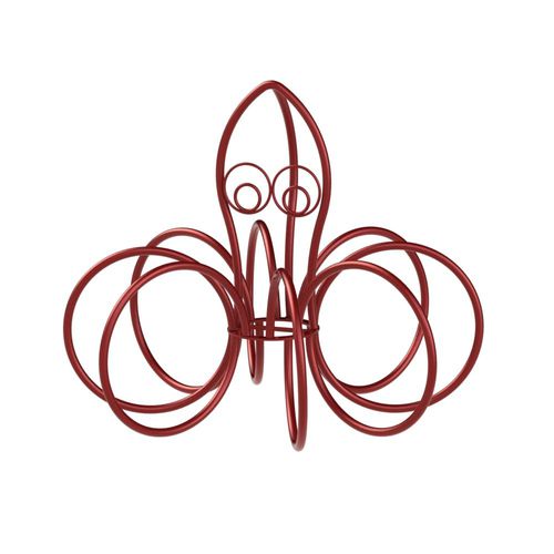 Floor-mounted bike rack - OCTOPUS - Madrax - original design / for public space / powder-coated steel