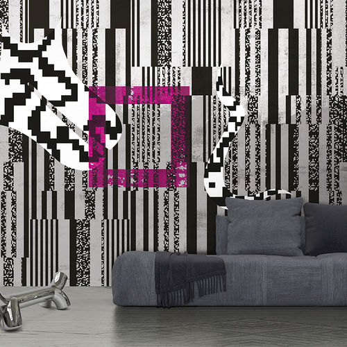 Contemporary wallpaper - FRAMMENTI - N.O.W. Edizioni - patterned / printed