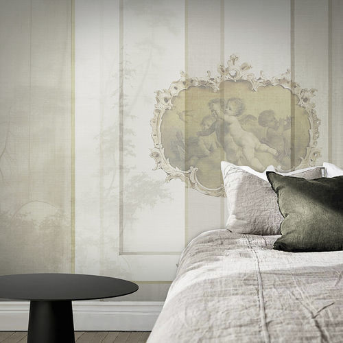 Contemporary wallpaper - ORGANIDS II - N.O.W. Edizioni - fiberglass / nature pattern / floral