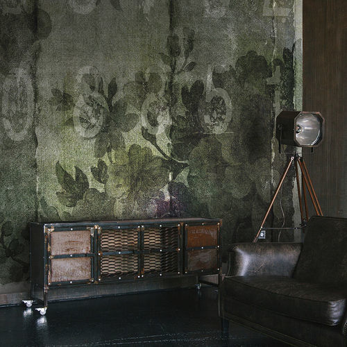 Contemporary wallpaper - BAROQUE - N.O.W. Edizioni - nature pattern / printed