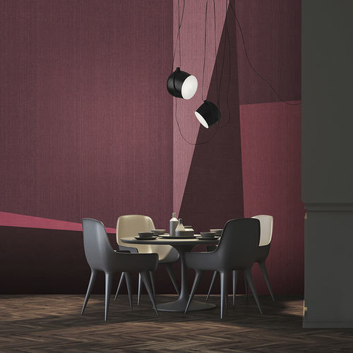 Contemporary wallpaper - ANYWAY - N.O.W. Edizioni - fiberglass / geometric pattern / abstract motif