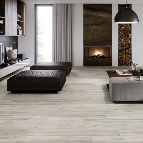 Porcelain stoneware tile - LIBERO BIANCO - CERRAD - matte / natural finish / rustic