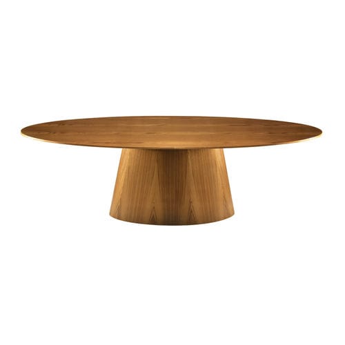 Contemporary dining table - LUANA - Galiatea - wooden / round / home