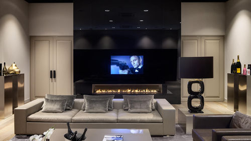 Gas fireplace - 2600 - Modus Fireplaces - bioethanol / built-in / 3-sided