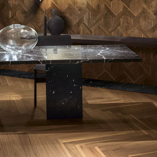 Engineered parquet floor - FORME - CP PARQUET - American walnut / oiled / glued