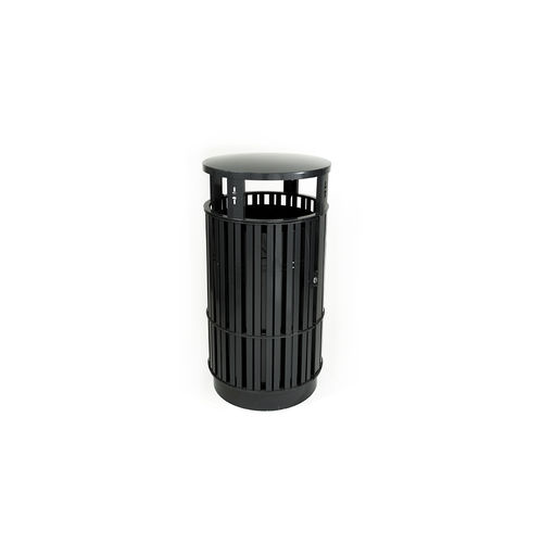 Public Trash Can - Plaza - Finbin Products  Lehtovuori Oy - Galvanised 