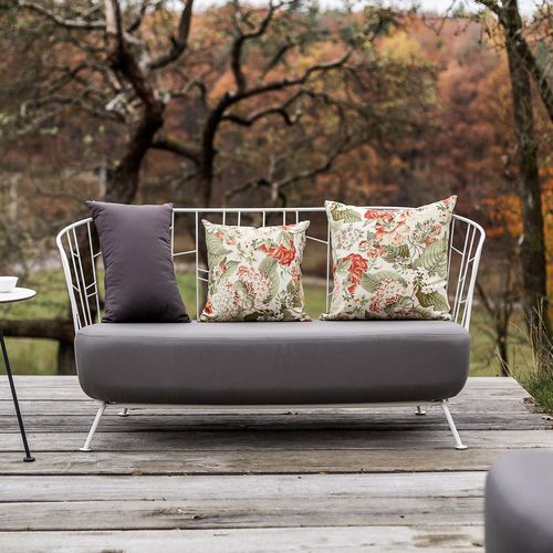Contemporary sofa - MÁJ - egoé - outdoor / fabric / stackable