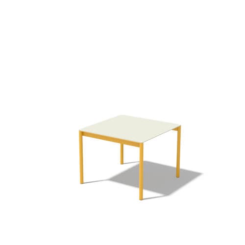 Contemporary table - Mini Vera LVE930 - egoé - steel / laminate / HPL