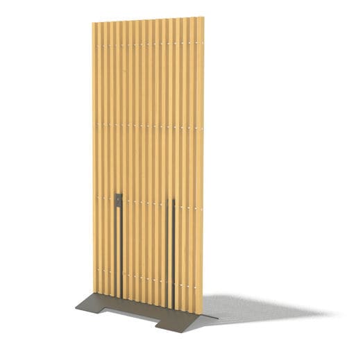 Contemporary screen - Mario MAR230 - egoé - solid wood / ash / steel