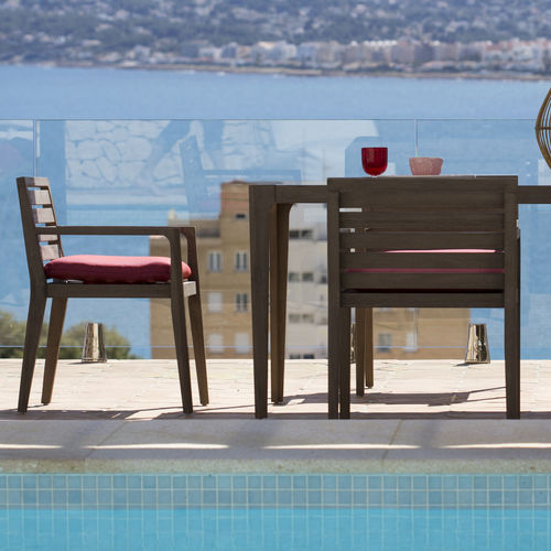 Contemporary chair - SKY - GreenDesign - garden / patio / Batyline®