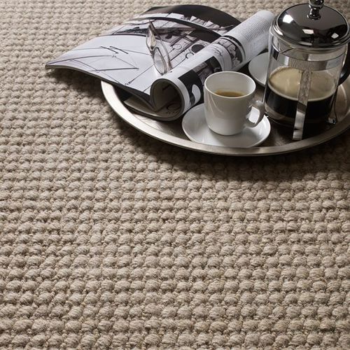Contemporary rug - OTTO - Jacaranda - plain / wool / rectangular