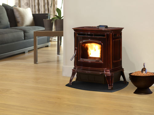 Pellet heating stove - ABSOLUTE 43 - Harman Stoves - traditional / cast iron