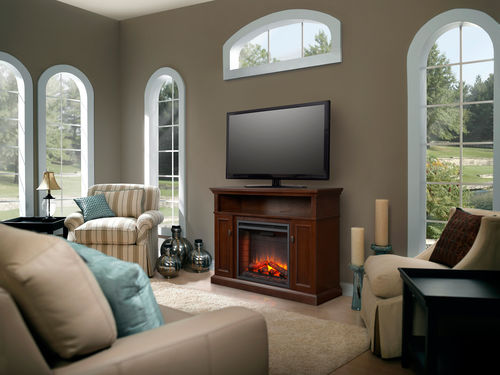 Electric fireplace - SIMPLIFIRE ASHLEY - Harman Stoves - built-in / Single-sided / closed hearth