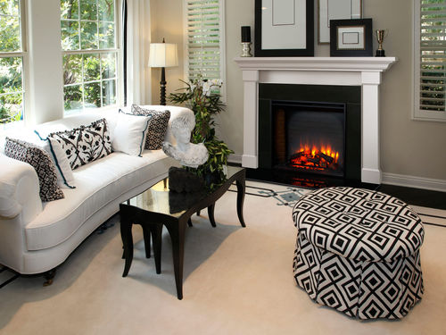Electric fireplace - SIMPLIFIRE  - Harman Stoves - built-in / Single-sided / closed hearth