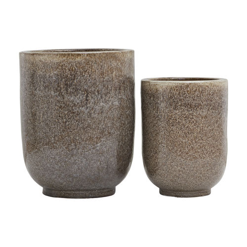 Concrete plant pot - DP0800 / DP0801 / DP0802 - house doctor - free-standing / round