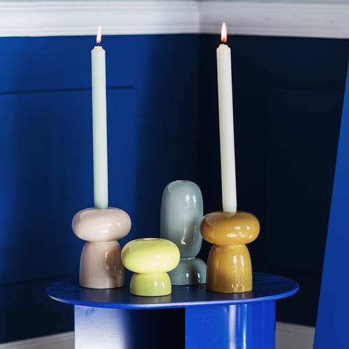 Glazed ceramic candle holder - Kobus  - Fest Amsterdam