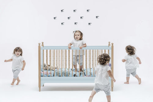 Contemporary store baby crib