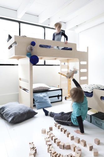 Rafa Kids F BUNK BED 本体30万（国産マットレス、おまけ付） F Bunk Bed - Designer Furniture for Children's Room - Rafa-kids