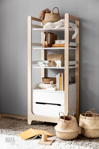 Contemporary shelf - H  - Rafa Kids - lacquered wood / birch / plywood