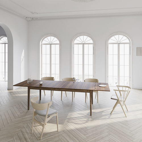Contemporary dining table - Sibast No 2.1  - sibast furniture - oak / walnut / MDF