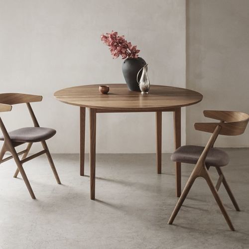 Contemporary dining table - Sibast No 3 - sibast furniture - oak / walnut / lacquered MDF