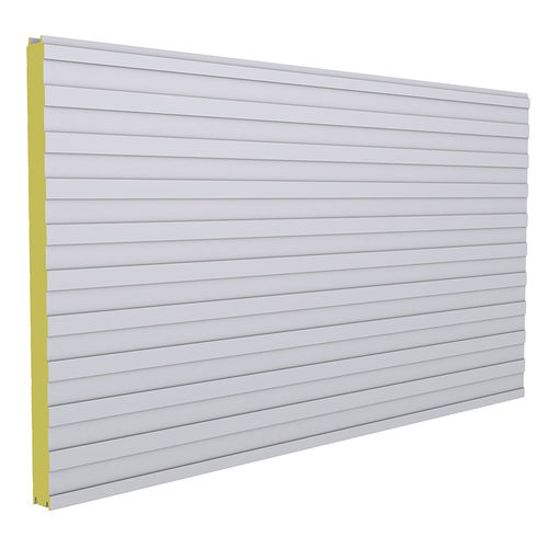 Wall sandwich panel - POLTHERMA CS - EuroPanels - galvanized steel facing / polyurethane PUR core / Polyisocyanurate PIR core