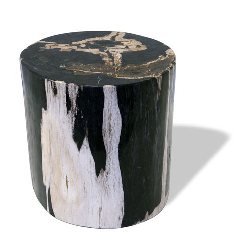 Contemporary stool - SKU: 249	 - Unik - petrified wood / commercial / outdoor