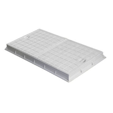 Polypropylene manhole cover - TC6030 - AIRGAMA SRL - rectangular