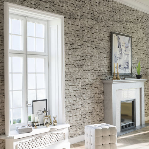 Concrete wall cladding panel - TOLEDO - STEGU SP. Z O.O. - gypsum / interior / textured