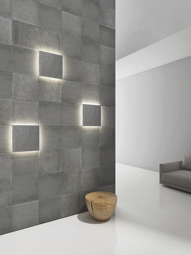 Wooden wall-covering - CHEVRON - itaibaron - concrete / smooth / home