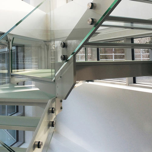 Metal fastening system - ATTACCHI PUNTUALI - Logli Massimo Spa - for interior / for exterior fittings / for balcony
