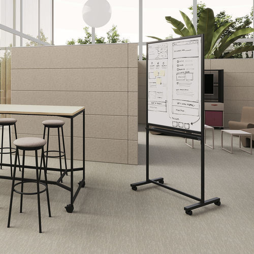 White board - OFFA - Nowy Styl - floor-standing / metal / mobile